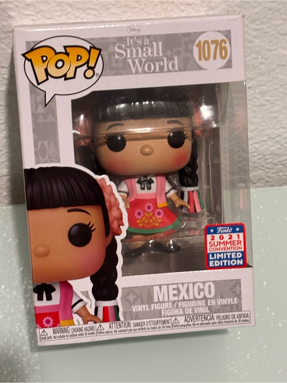 Funko Pop Disney It’s a Small World Mexico Vinyl Figure 2021 SummerCon Exclusive